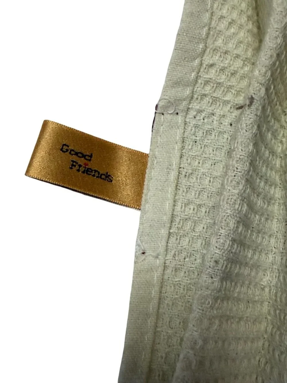 Great Finds Collection Good Friends Handmade Hanging Kitchen Towel Angel Burgund